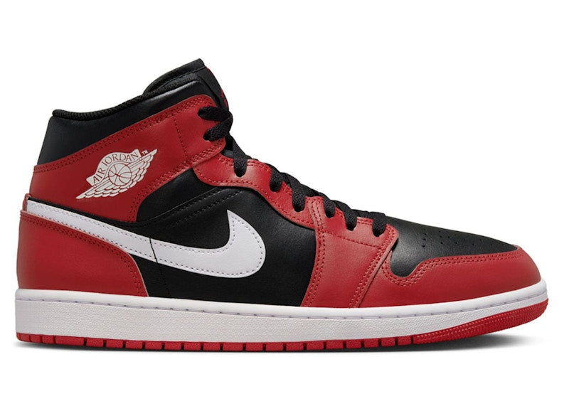 Jordan 1 Mid Gym Red Black White (2024)